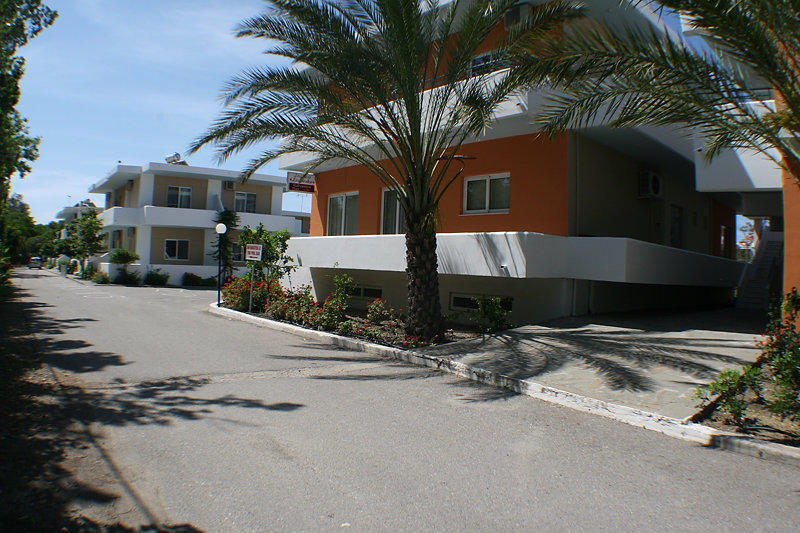 Stafilia Beach Hotel Lardos Exteriör bild